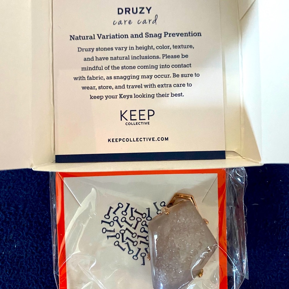Keep Collective Druzy charm